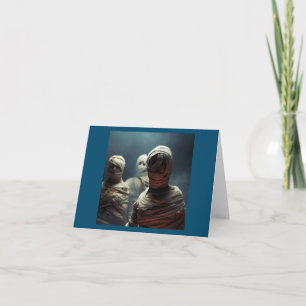 Halloween - Mummies 2 Karte