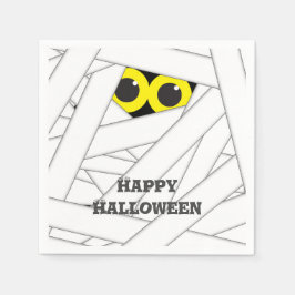 Halloween Mummy Costume Party Niedlich Napkins Serviette