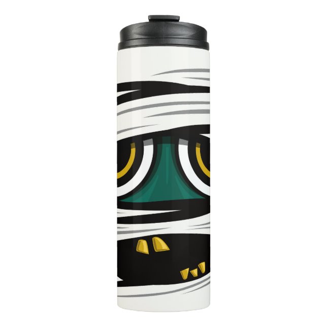Halloween Mummy Thermosbecher (Vorderseite)