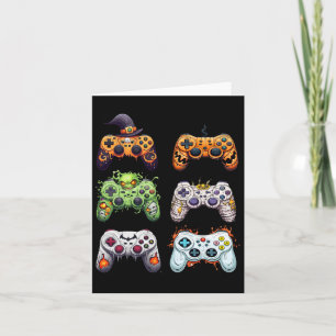 Halloween Mummy Zombie Gaming Controller Vampire Karte