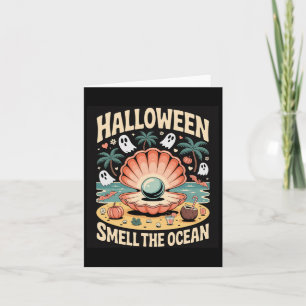 Halloween Muschel Tease - Ich rieche die Flaps Karte