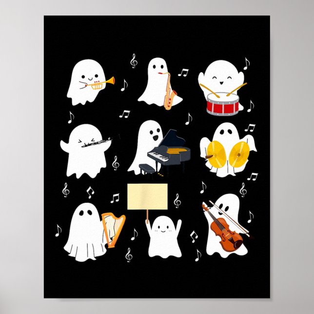 Halloween-Musik von Geistern Poster (Vorne)