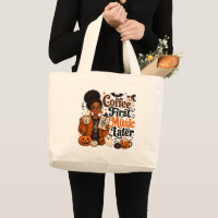 Halloween-Musiklehrer-Zitat Canvas-Tasche