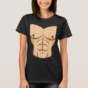 Halloween Muskel-Torso Lustiges Design mit nackter T-Shirt