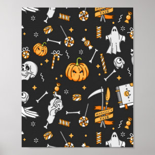 Halloween Muster 2 Poster
