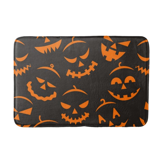 Halloween-Muster Badematte (Vorderseite)