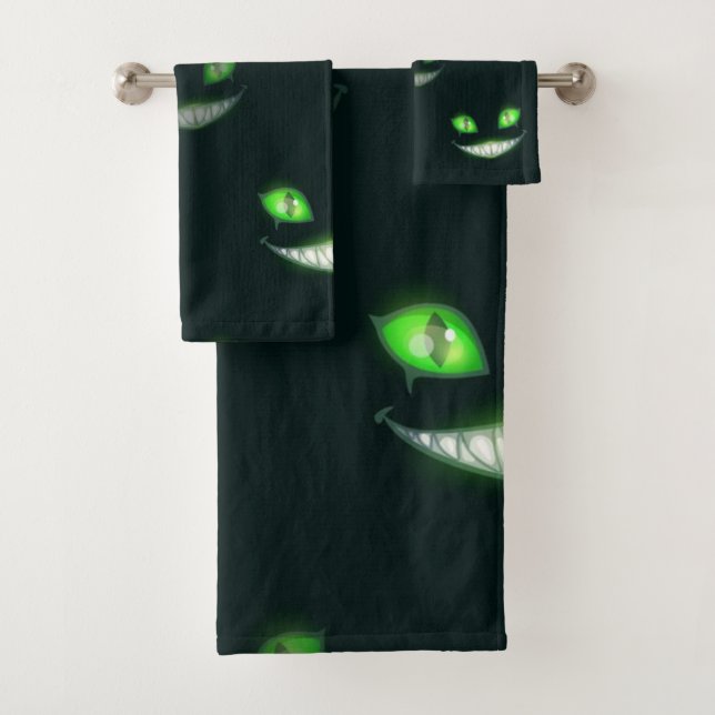 Halloween-Muster Badhandtuch Set (Insitu)