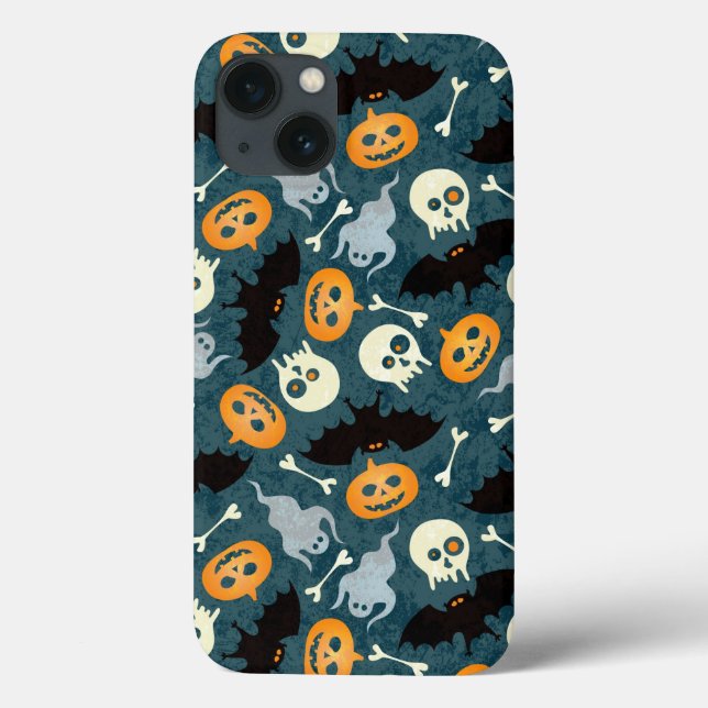Halloween-Muster Case-Mate iPhone Hülle (Rückseite)