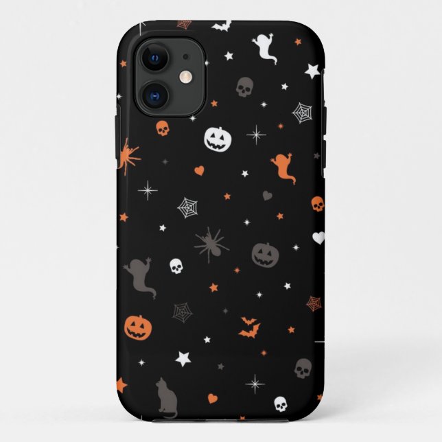 Halloween-Muster Case-Mate iPhone Hülle (Rückseite)