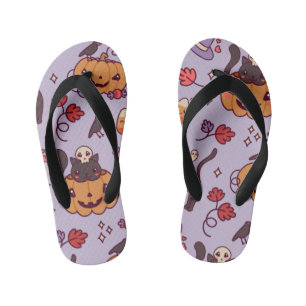 Halloween-Muster-Dekoration Kaffeetasse Kinderbadesandalen