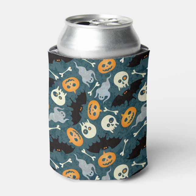 Halloween-Muster Dosenkühler (Kanne Vorderseite)