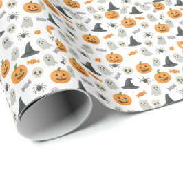 Halloween-Muster Geschenkpapier