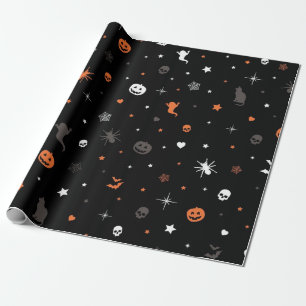 Halloween-Muster Geschenkpapier