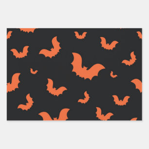 Halloween-Muster Geschenkpapier Set