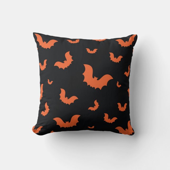 Halloween-Muster Kissen (Vorderseite)