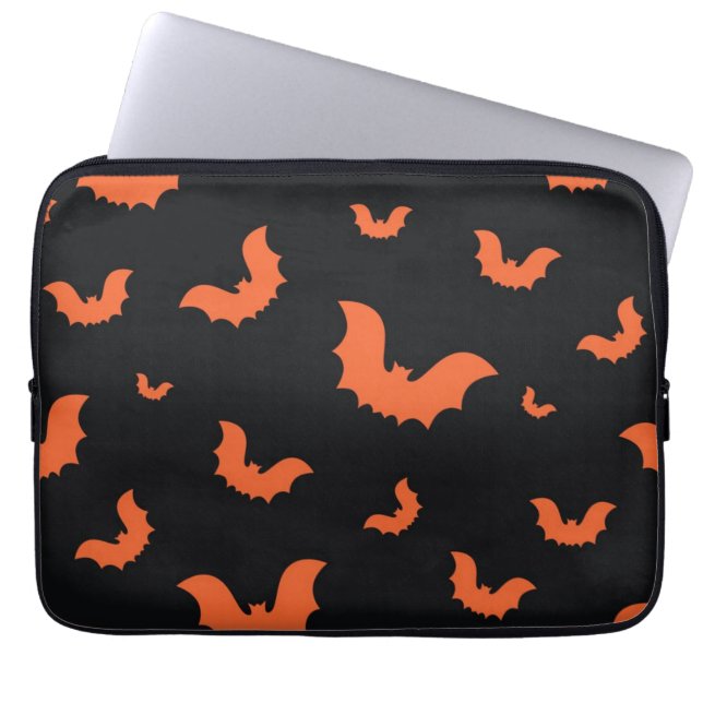 Halloween-Muster Laptopschutzhülle (Vorderseite)