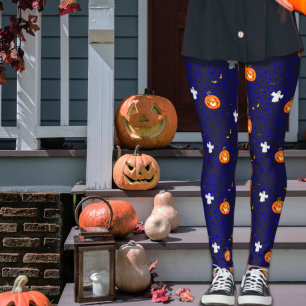 Halloween-Muster Leggings