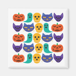 Halloween-Muster-Magnet Magnet