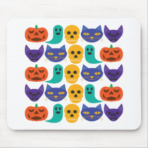 Halloween-Muster-Mauspad Mousepad