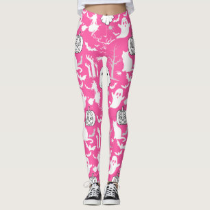 Halloween-Muster. Niedlich und undurchsichtig.b Pi Leggings