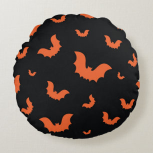 Halloween-Muster Rundes Kissen