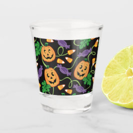 HALLOWEEN MUSTER SCHNAPSGLAS
