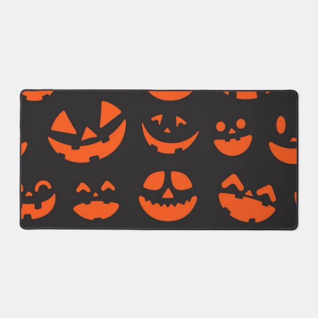 Halloween-Muster Schreibtischunterlage (Vorderseite)