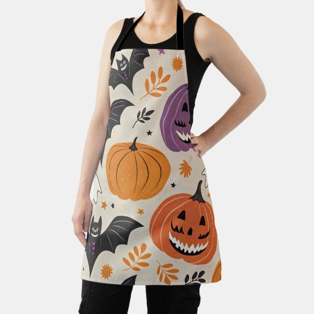 Halloween-Muster Schürze (InSitu)