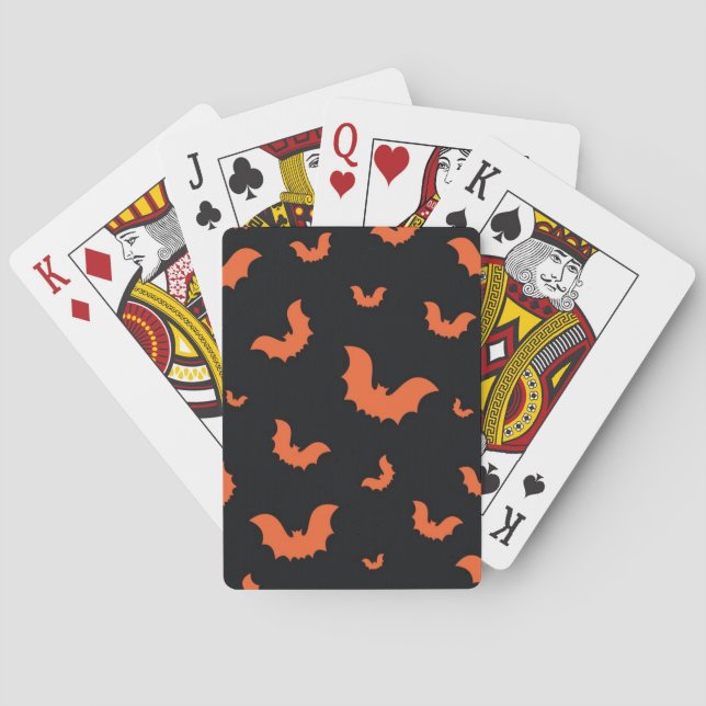 Halloween-Muster Spielkarten (Rückseite)