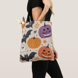 Halloween-Muster Tasche