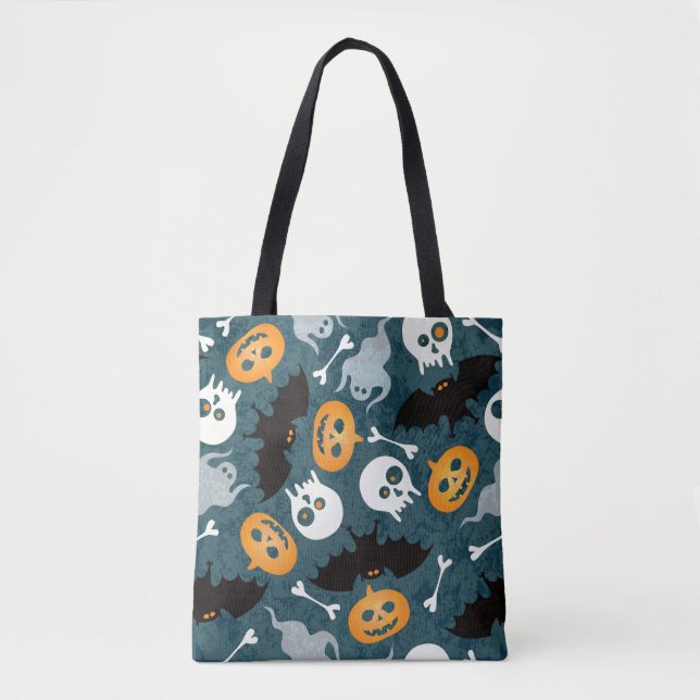 Halloween-Muster Tasche (Vorderseite)