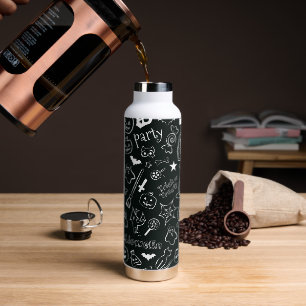 Halloween-Muster Trinkflasche