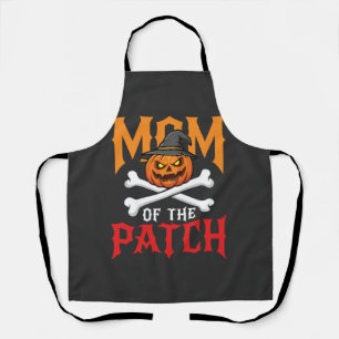 Halloween-Mutter des Patch-Kürbis-Hexe Schürze