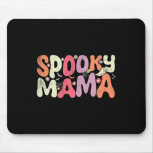 Halloween Mutter Familie Matching Spooky Mama Hall Mousepad