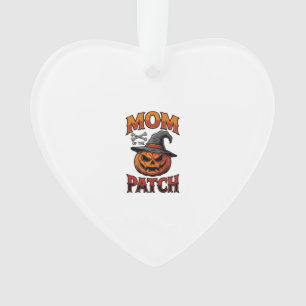 Halloween-Mutter-Shirt Kürbis Knochen Vintage Art_ Ornament