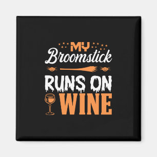 Halloween My Broomstick Magnet