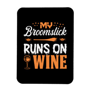 Halloween My Broomstick Magnet