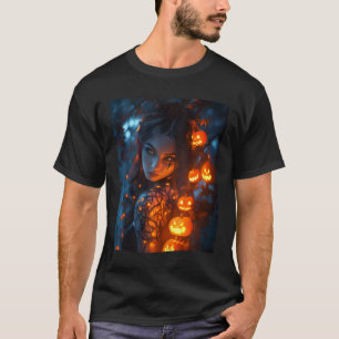 Halloween Mystische Verzauberung Hexenkürbis Pumpk T-Shirt