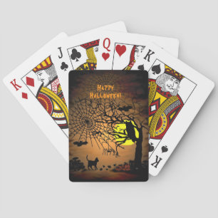 Halloween Nacht, Frohes Halloween ! Spielkarten
