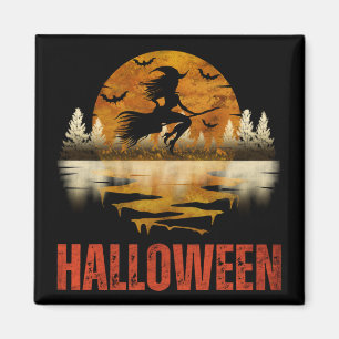 HALLOWEEN NACHT HEXE MAGNET