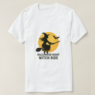 Halloween-Nacht-Hexenritt T-Shirt