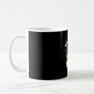 Halloween-Nacht-Kürbisbaum-Vektor Kaffeetasse