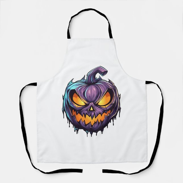 Halloween Nacht       Schürze (Vorderseite)