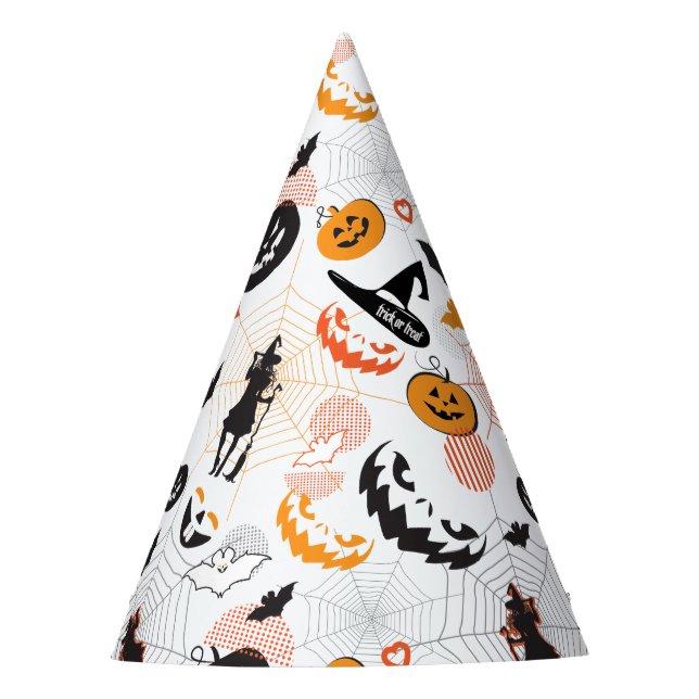 Halloween-Nachtereignis modisch Partyhütchen (Vorderseite)