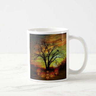 Halloween-Nachtkaffee-Tasse Kaffeetasse