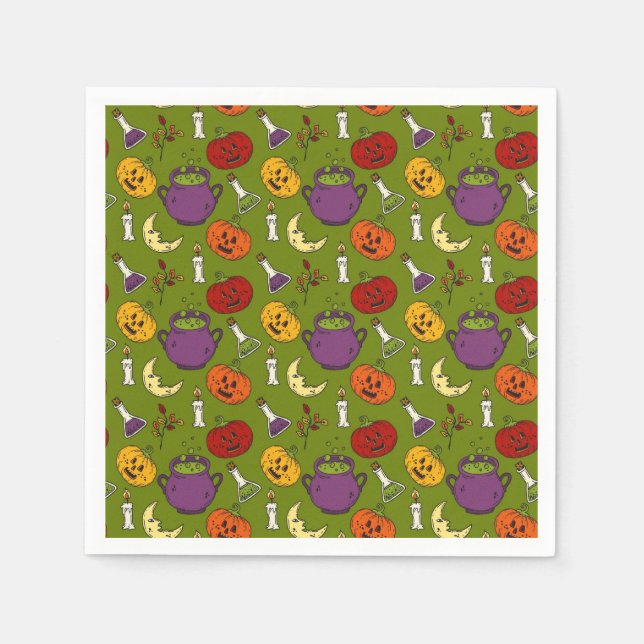 Halloween Napkins Serviette (Vorderseite)