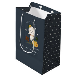 Halloween Navy Ghost Little Boo Jedes Alter Geburt Mittlere Geschenktüte