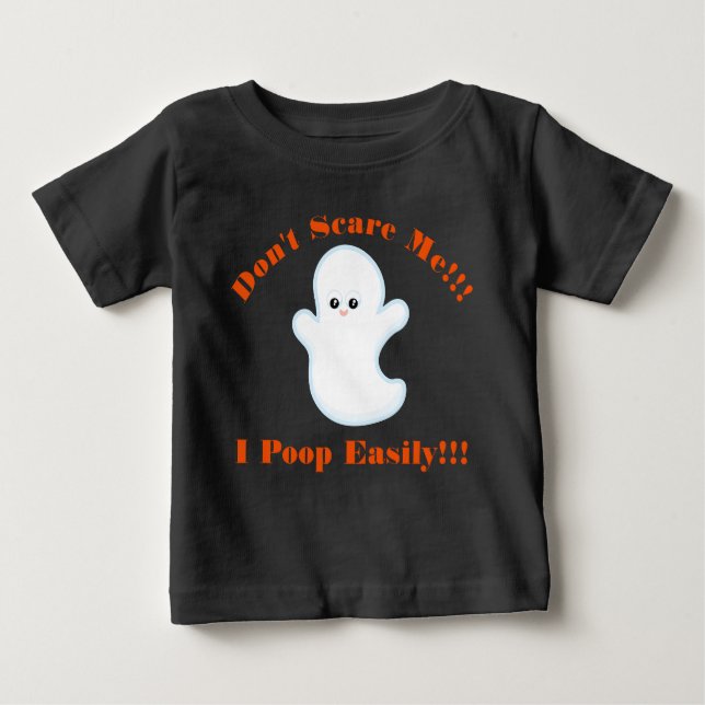 Halloween ne m'effrayent pas T-shirt de bébé de (Devant)