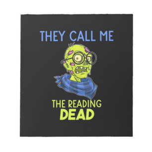 Halloween nennt man mich Reading Notizblock