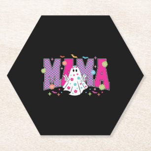 Halloween Neon Mama Mini Untersetzer